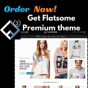 Get flatsome premium wordpress theme