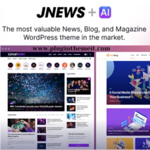 Get JNews Pro – WordPress Newspaper Magazine Blog-pluginthemeit