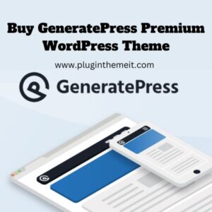 Buy GeneratePress Premium WordPress Theme-pluginthemeit