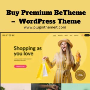 Buy Premium BeTheme – WordPress Theme